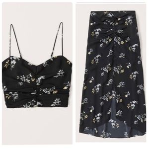 Abercrombie & Fitch Two Piece Skirt Set